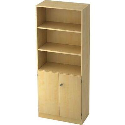 hjh OFFICE PRO SIGNA K 6770 SG - Esdoorn 5 OH mit Schloss - Schrank hjh OFFICE PRO SIGNA K 6770 SG - Esdoorn 5 OH mit Schloss - Schrank