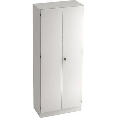 Hammerbacher Weiß Aktenschrank - 4 Fachböden - Büromöbel Hammerbacher Weiß Aktenschrank - 4 Fachböden - Büromöbel