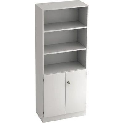 hjh OFFICE PRO SIGNA K 6770 SG - Weiß Höhenverstellbarer Schrank - Büromöbel hjh OFFICE PRO SIGNA K 6770 SG - Weiß Höhenverstellbarer Schrank - Büromöbel