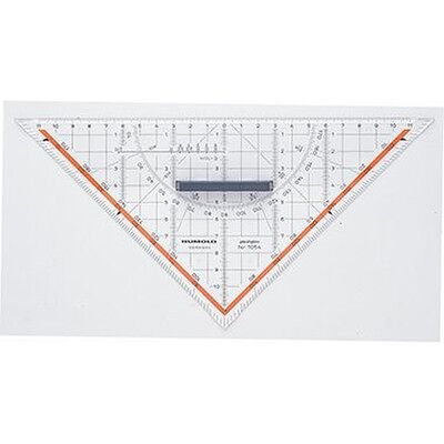 Rumold Zeichendreieck 1054 25cm Plexiglas Transparent Rumold Zeichendreieck 1054 25cm Plexiglas Transparent