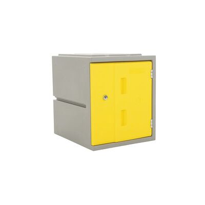 Nobrand Kunststoff-Schließfach 450mm, Tür Gelb Nobrand Kunststoff-Schließfach 450mm, Tür Gelb