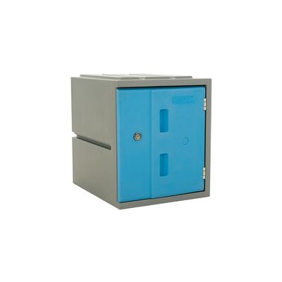 Nobrand Kunststoff-Schließfach 450mm, Tür Blau Nobrand Kunststoff-Schließfach 450mm, Tür Blau