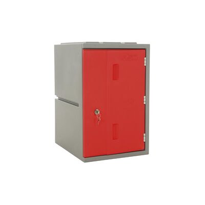 Nobrand Kunststoff-Schließfach 600mm, Tür Rot Nobrand Kunststoff-Schließfach 600mm, Tür Rot