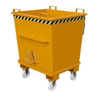 Bauer Klappbodenbehälter Bkb 1000, Lackiert Orange Ral 2000 Bauer Klappbodenbehälter Bkb 1000, Lackiert Orange Ral 2000