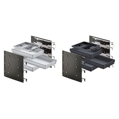 Hettich Büromöb.-Container-Set,Mit Dämpfung Silent System,Systema Top 2000 9081713,Stahl Hettich Büromöb.-Container-Set,Mit Dämpfung Silent System,Systema Top 2000 9081713,Stahl