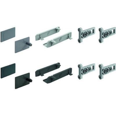 Hettich Büroschr.Zargen-Verbindungs-/funktionselemente, Silent System 40 9209870, Schw. Hettich Büroschr.Zargen-Verbindungs-/funktionselemente, Silent System 40 9209870, Schw.