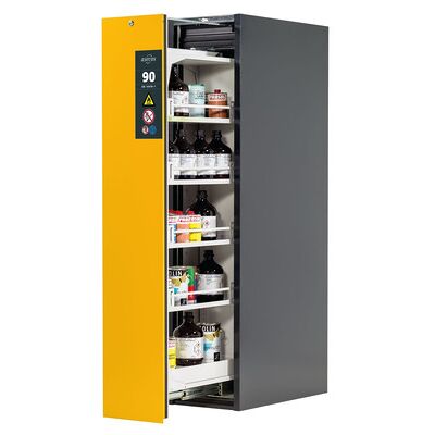 Asecos Sicherheitsschrank V-Line 449 X860 X 1966mm, Ral 1004/7035, 4 Fachböden Asecos Sicherheitsschrank V-Line 449 X860 X 1966mm, Ral 1004/7035, 4 Fachböden