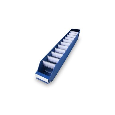 Nobrand Kleinteilekasten 600 X 90 X 95mm Blau Nobrand Kleinteilekasten 600 X 90 X 95mm Blau