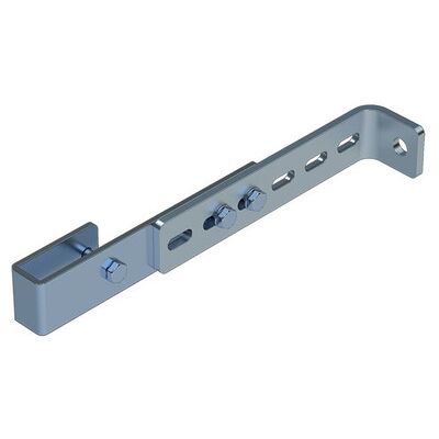 Zarges Wandhalter, Abstand 150-300mm, Edelstahl Zarges Wandhalter, Abstand 150-300mm, Edelstahl