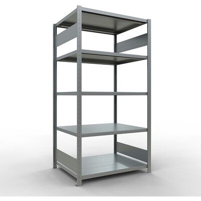 Schulte Stahlregal - 200x80x100 cm - 5 Fachböden Schulte Stahlregal - 200x80x100 cm - 5 Fachböden