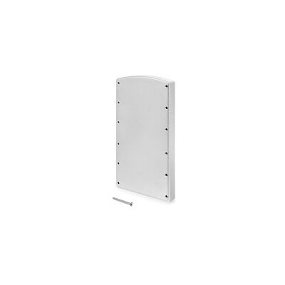 Emuca Seitlicher Abstandhalter Für Kleiderlift Für Garderoben Hang, Grau Metallic, Kunststoff, 1 Los Von 2 Einheiten Emuca Seitlicher Abstandhalter Für Kleiderlift Für Garderoben Hang, Grau Metallic, Kunststoff, 1 Los Von 2 Einheiten
