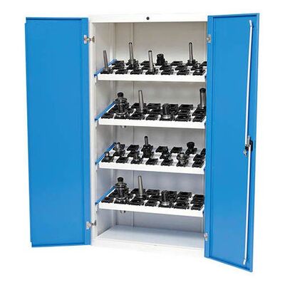 Bedrunka+hirth Cnc-Flügeltürenschrank Tiefe 500, R36-16, 2 X Türe Aus Stahlblech, Inkl. 4 X Cnc-Werkzeugaufnahmerahmen, Maße In Mm (B X T X H): 980 X 500 X 1838 Bedrunka+hirth Cnc-Flügeltürenschrank Tiefe 500, R36-16, 2 X Türe Aus Stahlblech, Inkl. 4 X Cnc-Werkzeugaufnahmerahmen, Maße In Mm (B X T X H): 980 X 500 X 1838