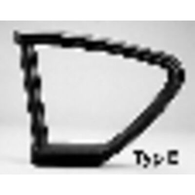 Topstar 7112 - Paar Starre Armlehnen für Drehstuhl - Schwarz Topstar 7112 - Paar Starre Armlehnen für Drehstuhl - Schwarz