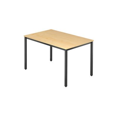 Hammerbacher Konferenztisch VDQ12 - Rechteckig, Schwarz, 120x80x72cm Hammerbacher Konferenztisch VDQ12 - Rechteckig, Schwarz, 120x80x72cm