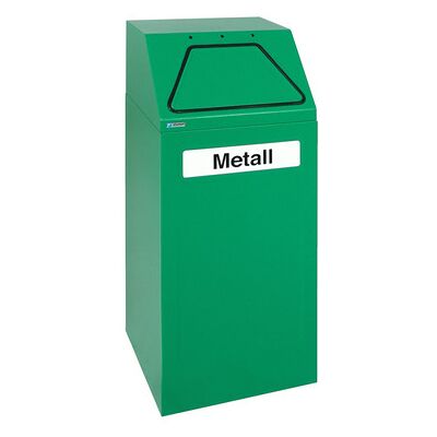 kaiserkraft - 65 L - Stahl - Grün - Recyclingbehälter kaiserkraft - 65 L - Stahl - Grün - Recyclingbehälter