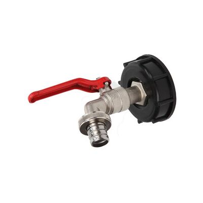 Floraworld Kugelhahn Metall 3/4" Zu Ibc-Tank Floraworld Kugelhahn Metall 3/4" Zu Ibc-Tank