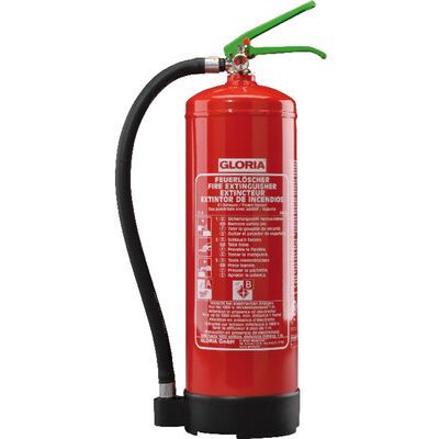 Gloria Bio-Schaum-Feuerlöscher Sde9 (D/gb/f/e),Tragbar, Dauerdruck Gloria Bio-Schaum-Feuerlöscher Sde9 (D/gb/f/e),Tragbar, Dauerdruck