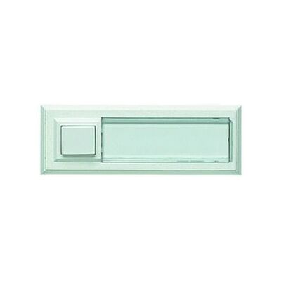 Grothe ETA 2132A - Türklingelknopf - Rechteckig, Beleuchtet, Weiß Grothe ETA 2132A - Türklingelknopf - Rechteckig, Beleuchtet, Weiß
