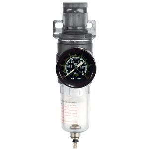 Aerotec Druckregler - 1/4 Zoll, 6,3 mm, Wasserabscheider Aerotec Druckregler - 1/4 Zoll, 6,3 mm, Wasserabscheider