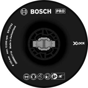 Bosch Pro Backing Pad X-Lock, Hart, 125 mm, Hart Bosch Pro Backing Pad X-Lock, Hart, 125 mm, Hart