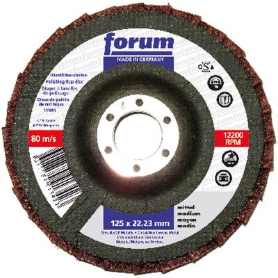 Forum Grobe Vlies-Schleifscheibe 125mm - Schleifscheibe Forum Grobe Vlies-Schleifscheibe 125mm - Schleifscheibe