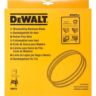 Dewalt Bandsägeblatt 2215 X 4 X 0,6mm 1,8mm Dewalt Bandsägeblatt 2215 X 4 X 0,6mm 1,8mm