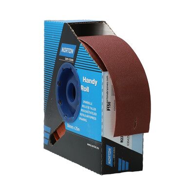 Norton Clipper Sparrolle R222 50mm X 25m P150 Norton Clipper Sparrolle R222 50mm X 25m P150