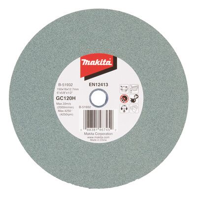 Makita Schleifstein Gc120h150x16x12,7 Makita Schleifstein Gc120h150x16x12,7