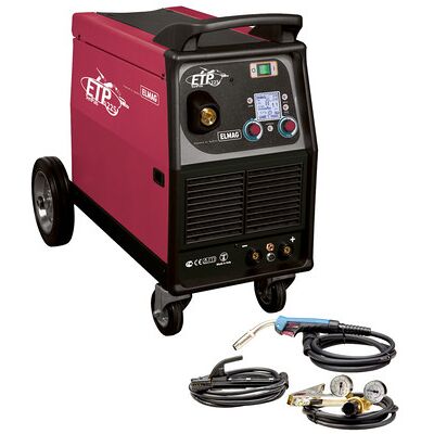 Elmag Multifunktions-Schweißinverter, Fahrbar Mod. Etp 225 Synpuls - Grund-Set Elmag Multifunktions-Schweißinverter, Fahrbar Mod. Etp 225 Synpuls - Grund-Set