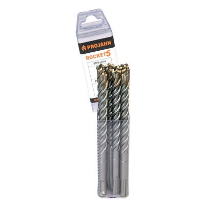 Projahn Hammerbohrer Rocket 5 Sds-Plus 12x260mm 10er Pack Projahn Hammerbohrer Rocket 5 Sds-Plus 12x260mm 10er Pack