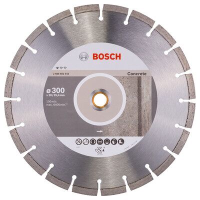 Bosch Professionell Zubehör, Sägeblatt, Diamanttrennscheibe für Beton Bosch Professionell Zubehör, Sägeblatt, Diamanttrennscheibe für Beton