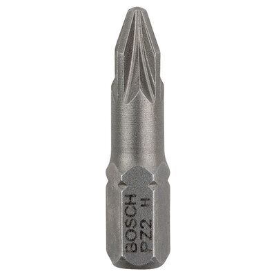 Bosch Schrauberbit Extra-Hart Pz 2, 25 Mm, 10er-Pack, Im Blister Bosch Schrauberbit Extra-Hart Pz 2, 25 Mm, 10er-Pack, Im Blister