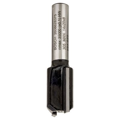Bosch Nutfräser, 8 mm, D1 14 mm, L 20 mm, G 51 mm Bosch Nutfräser, 8 mm, D1 14 mm, L 20 mm, G 51 mm
