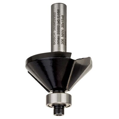 Bosch Fräser - 45° Fasenfräser - Wolframcarbid - Modell 2608628352 Bosch Fräser - 45° Fasenfräser - Wolframcarbid - Modell 2608628352