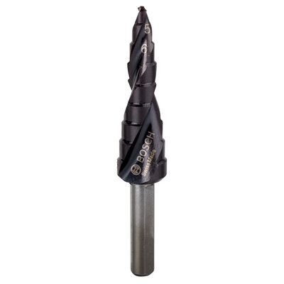 Bosch HSS Stufenbohrer 4-12mm - Metallbearbeitung Bosch HSS Stufenbohrer 4-12mm - Metallbearbeitung