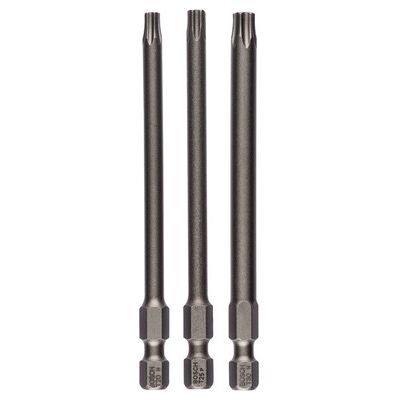Bosch Schrauberbit-Set Extra-Hart, 3-Teilig, T20, T25, T30, 89 Mm Bosch Schrauberbit-Set Extra-Hart, 3-Teilig, T20, T25, T30, 89 Mm