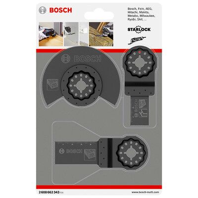 Bosch 2608662343 Starlock Holz & Metall Set - Stichsägenblätter Bosch 2608662343 Starlock Holz & Metall Set - Stichsägenblätter