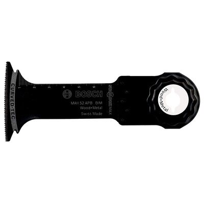Bosch Bim Tauchsägeblatt Maii 52 Apb, Wood And Metal, 70 X 52 Mm, 1er-Pack Bosch Bim Tauchsägeblatt Maii 52 Apb, Wood And Metal, 70 X 52 Mm, 1er-Pack
