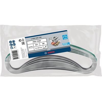 Bosch Pro Y580 Schleifband, 13 X 457 mm, G80 Bosch Pro Y580 Schleifband, 13 X 457 mm, G80