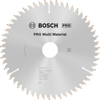 Bosch 2608640501 Multi Material Kreissägeblatt - Kreissägeblatt Bosch 2608640501 Multi Material Kreissägeblatt - Kreissägeblatt