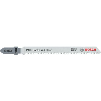 Bosch Pro Hardwood Clean T101aif Stichsägeblatt, 100 mm, 5-Tlg. Bosch Pro Hardwood Clean T101aif Stichsägeblatt, 100 mm, 5-Tlg.