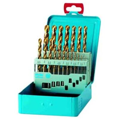 Dönges Spiralbohrer-Satz Din 338 N, Hss Tin, 1,0-10,0 Mm, 0,5 Mm Steigend Dönges Spiralbohrer-Satz Din 338 N, Hss Tin, 1,0-10,0 Mm, 0,5 Mm Steigend