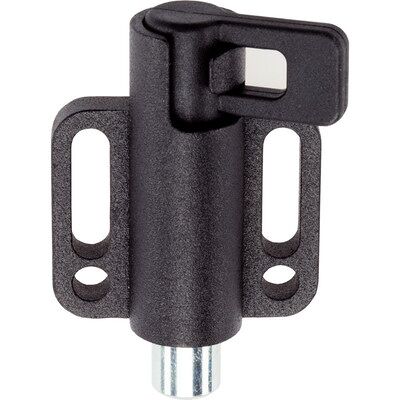 Halder Rastriegel, Mit Anschraubflansch, Horizontal/mit Arretierung, Links D=12 Mm / L2 Min.=12 Mm 22120.1136 Halder Rastriegel, Mit Anschraubflansch, Horizontal/mit Arretierung, Links D=12 Mm / L2 Min.=12 Mm 22120.1136
