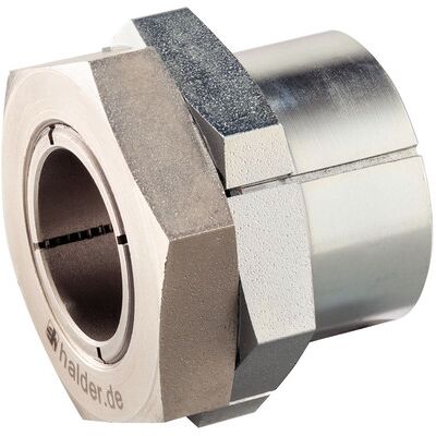 Halder Welle-Nabe-Spannsätze, Mit Kontersechskant D1=15 Mm / D2=24 Mm 25050.0115 Halder Welle-Nabe-Spannsätze, Mit Kontersechskant D1=15 Mm / D2=24 Mm 25050.0115