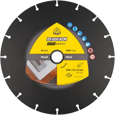 Klingspor - Diamanttrennscheibe Dt 600acm - Hochleistungs Diamantscheibe Klingspor - Diamanttrennscheibe Dt 600acm - Hochleistungs Diamantscheibe