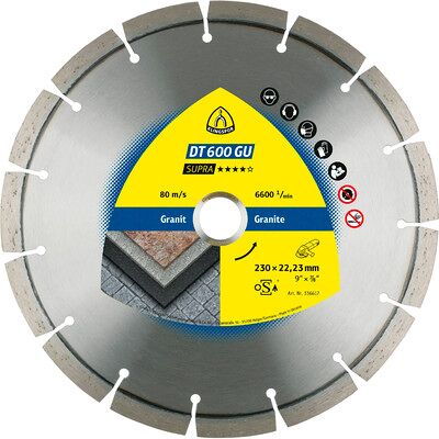 Klingspor Diamanttrennscheibe Dt 600 Gu, 125 X 2,4 X 22,23mm 9 Segmente 33 X 2,4 X 10mm Klingspor Diamanttrennscheibe Dt 600 Gu, 125 X 2,4 X 22,23mm 9 Segmente 33 X 2,4 X 10mm