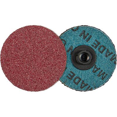 Klingspor Schleifscheibe Qmc 412 Quick Change, 50mm Korn 120, 100 Stück Klingspor Schleifscheibe Qmc 412 Quick Change, 50mm Korn 120, 100 Stück