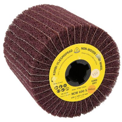 Klingspor - NCW 600 S - 110x100x19mm - Schleifmop Klingspor - NCW 600 S - 110x100x19mm - Schleifmop