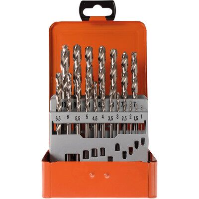 Projahn Basic Set Mit 19 Hss-G Hochgeschwindigkeitsstahlbohrern Ø 1-10 mm - Bohrerset Projahn Basic Set Mit 19 Hss-G Hochgeschwindigkeitsstahlbohrern Ø 1-10 mm - Bohrerset