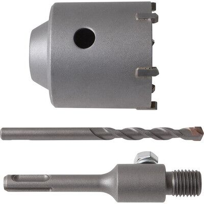 Projahn Leichte Hohlbohrkrone 82mm + Sds-Plus-Aufnahme + Zentrierbohrer Projahn Leichte Hohlbohrkrone 82mm + Sds-Plus-Aufnahme + Zentrierbohrer